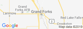 Grand Forks map